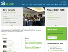 Tablet Screenshot of nevap.nl